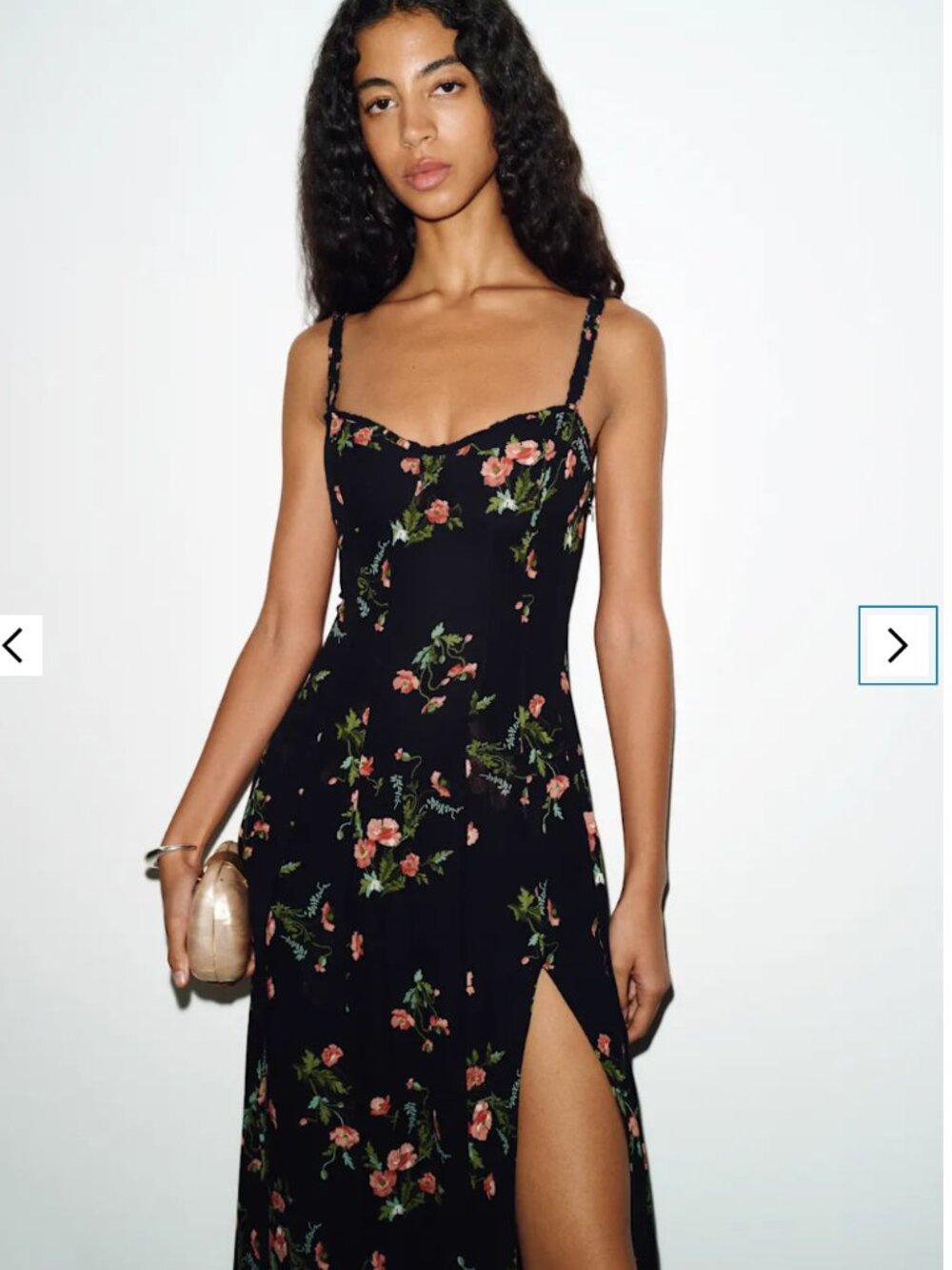 Reformation Katara Dress Black - Size 10 (sold out online)